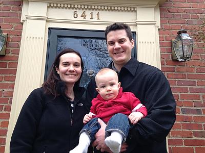 Renee (daughter), Tim (son-in-law), and Will (grandson) 